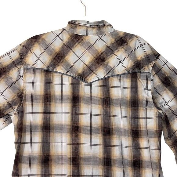 BKE WESTERN BUTTON / PEARL SNAP UP xl - Picture 4 of 14